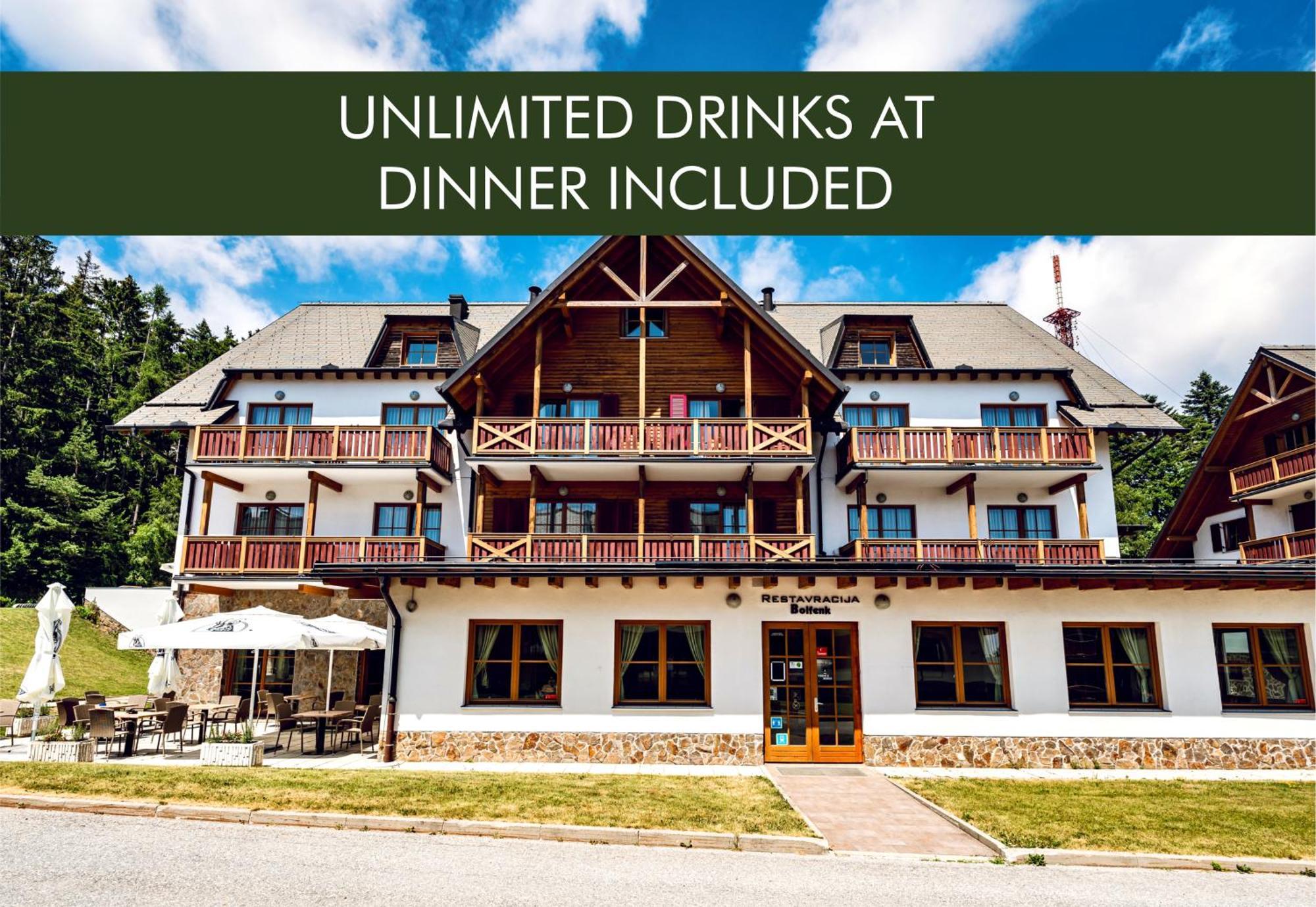 Pohorje Village Wellbeing Resort - Wellness & Spa Hotel Bolfenk Maribor Exterior foto